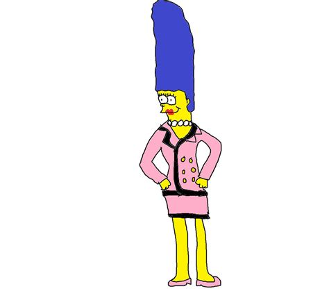 marge chanel suit|marge simpson suit.